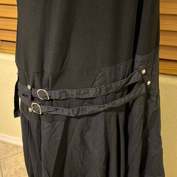 Joseph Ribhoff Black Dress Size 12 - Picture 4 of 6